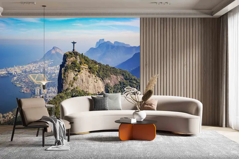 Tijuca National Park Wall Print, Brazil Landscape Wall Art, City Landscape Wall Mural, View Wall Decals, Peel And Stick Wallpaper, - 9