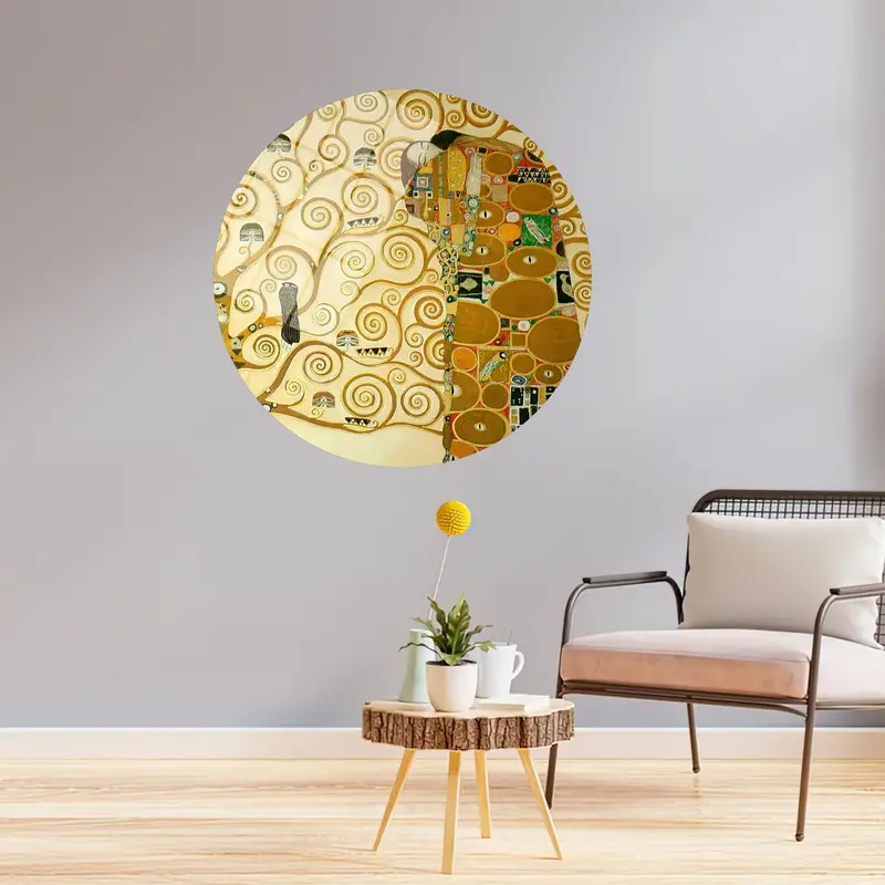 Gustav Klimt's Tree of Life Printed Canvas - Elegant Art