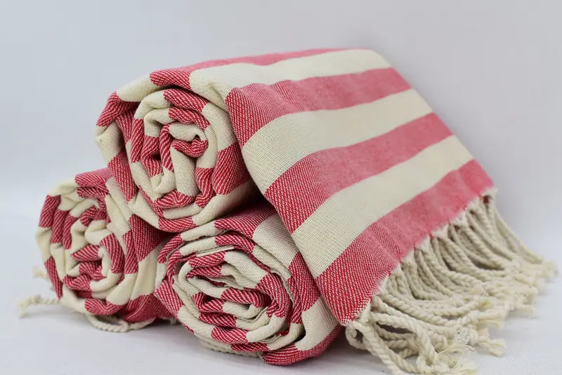 Peshtemal Towel, Wedding Shower Gift, Organic Beach Towel, Gift For Him, 68x40 Cotton Striped Towel, Turkish hand towel, Spa Towel, Bridesmaid Gifts - 8