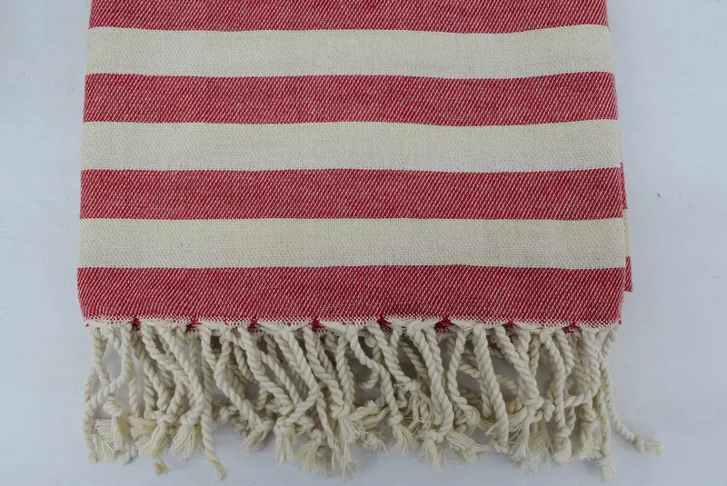 Peshtemal Towel, Wedding Shower Gift, Organic Beach Towel, Gift For Him, 68x40 Cotton Striped Towel, Turkish hand towel, Spa Towel, Bridesmaid Gifts - 3