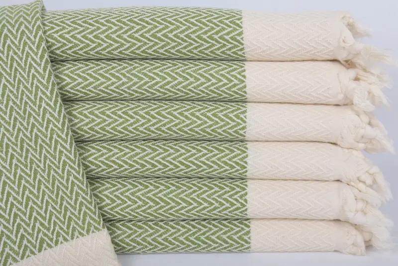Travel Towel, Small Bath Towels, Monogram Towels, Wedding Gift, Gift For Coworker, 34x18 Cotton Zigzag Design Towel, Monogram Kitchen Towel