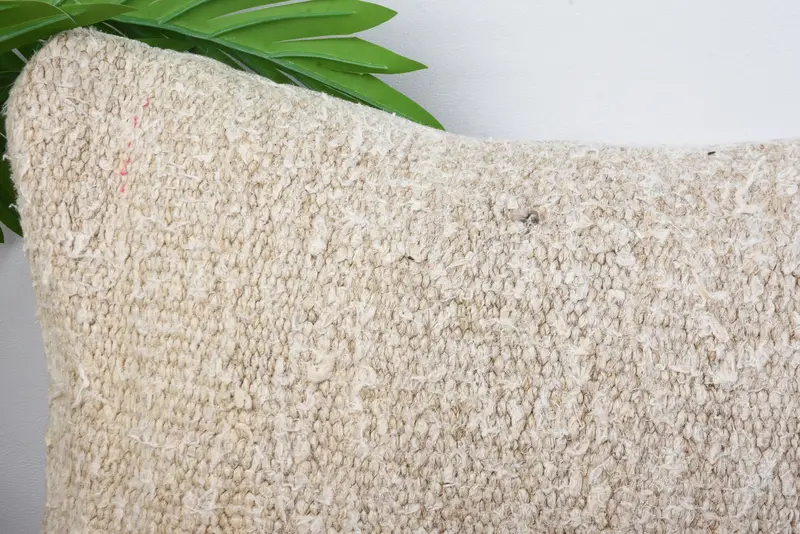 Boho Pillow, Pillow for Couch, 12x20 Beige Pillow Cover, Sofa Cushion Cover, Vintage Cushion Case, Art Deco Pillow Cover, Gift Pillow, Pillow Cover - 2