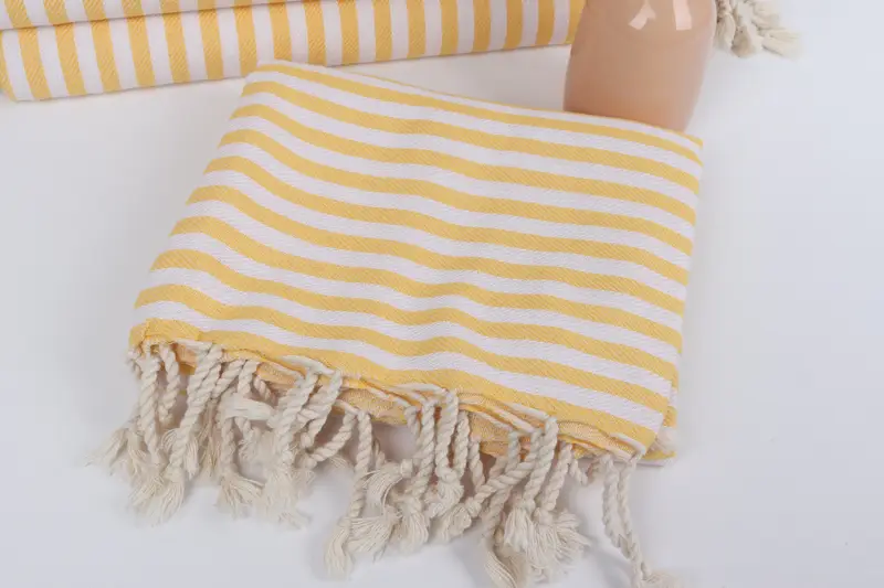 Personalized Turkish Towel, Personalized Wedding Gift For Couple, 70x40 Cotton Striped Towel, Personalized Towel, Personalized Bridesmaid Gift - 5