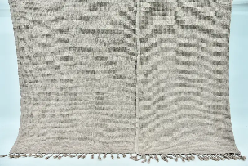 Embroidered Bedspread, Bachelorette Party Favors, Boho Throw Blankets, 80x68 Cotton Waffle Towel, Turkish Throw Blanket, Throw Blanket - 8