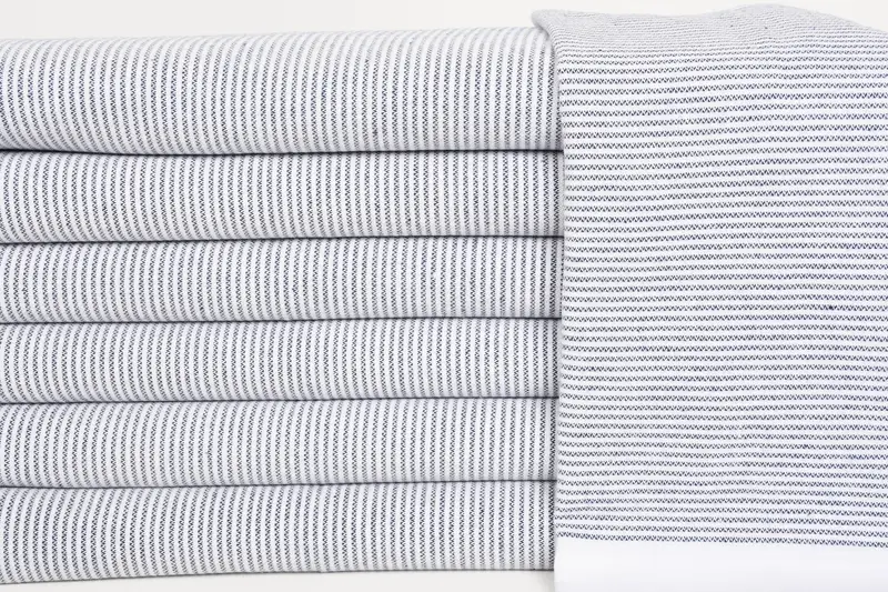 40x18 Cotton Striped Towel, Valentines Day Gift For Him, Bachelor Towel, Personalized Hand Towel, Bridesmaid Gifts, Guest Towel, Monogram Hand Towel - 1