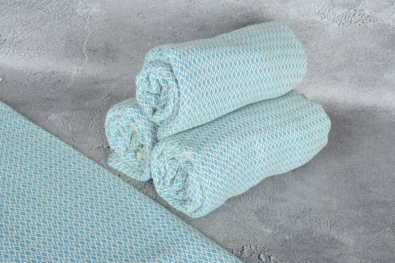 Absorbent Turkish towel, Hammam towel, 70x40 Cotton Diamond Towel, Bridemaids Beach Towel, Custom Beach Towels, Gift For Boyfriend, Home Decor Gifts - 8