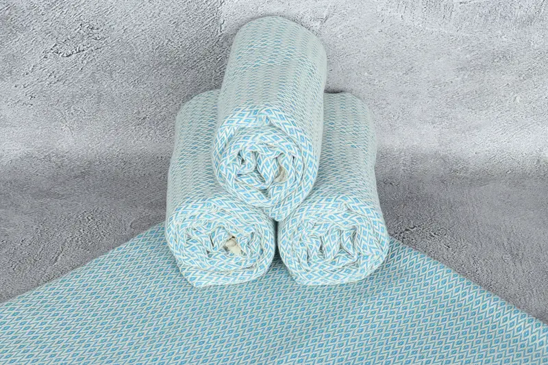 Absorbent Turkish towel, Hammam towel, 70x40 Cotton Diamond Towel, Bridemaids Beach Towel, Custom Beach Towels, Gift For Boyfriend, Home Decor Gifts - 7