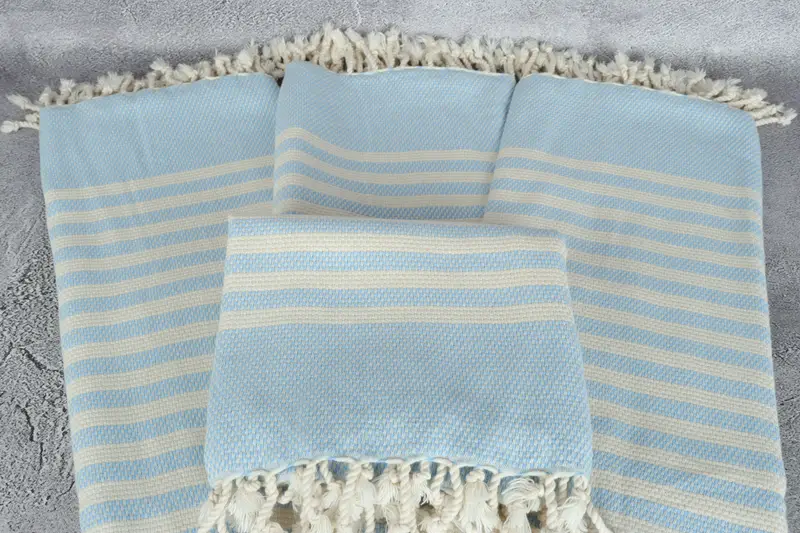 68x40 Cotton Striped Towel, Gift For Wedding Day, Bridesmaid Proposal Gift, Bachelor Bachelorette Party Favors, Quick-Dry Beach Towel, Handmade Gift - 4