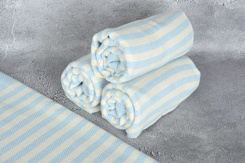 68x40 Cotton Striped Towel, Gift For Wedding Day, Bridesmaid Proposal Gift, Bachelor Bachelorette Party Favors, Quick-Dry Beach Towel, Handmade Gift - 8