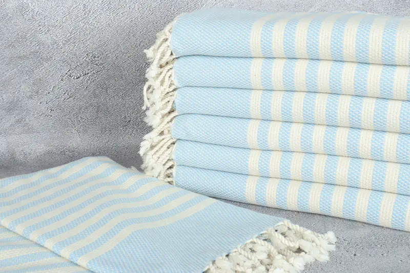 68x40 Cotton Striped Towel, Gift For Wedding Day, Bridesmaid Proposal Gift, Bachelor Bachelorette Party Favors, Quick-Dry Beach Towel, Handmade Gift - 2