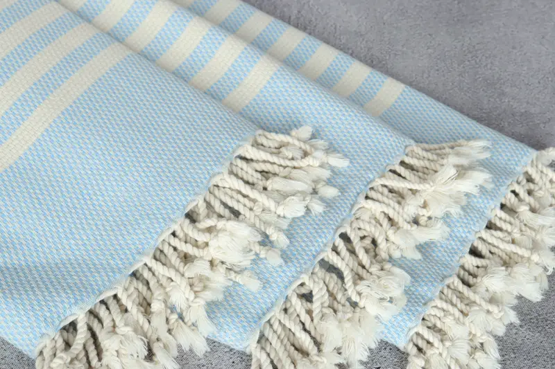 68x40 Cotton Striped Towel, Gift For Wedding Day, Bridesmaid Proposal Gift, Bachelor Bachelorette Party Favors, Quick-Dry Beach Towel, Handmade Gift - 5