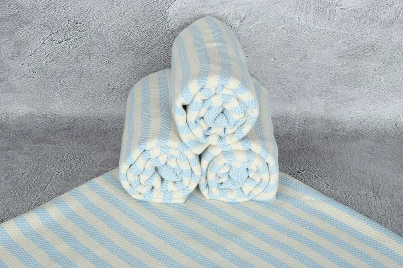 68x40 Cotton Striped Towel, Gift For Wedding Day, Bridesmaid Proposal Gift, Bachelor Bachelorette Party Favors, Quick-Dry Beach Towel, Handmade Gift - 7