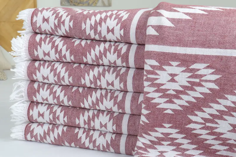 84x56 Cotton Kilim Towel, Family Gift Basket, Custom Blanket, Halloween Blanket, Housewarming Gift, Throw Blanket, Personalized Wedding Gift - 2