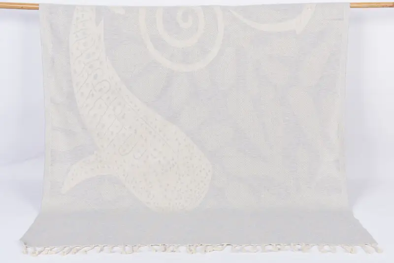 Personalized Bridesmaid Gift, Customized Towels, Turkish beach towel, 70x40 Cotton Whale Design Towel, Turkish bath towel, Decorative Towel