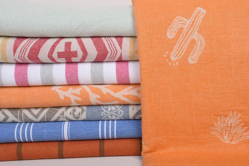 70x40 Cotton Set of 8 Towel, Bachelorette Party Gifts Bridesmaids, Beach towel, Turkish beach towel, Gift For Coworker, Gym Towel, Beach Size Towel - 1
