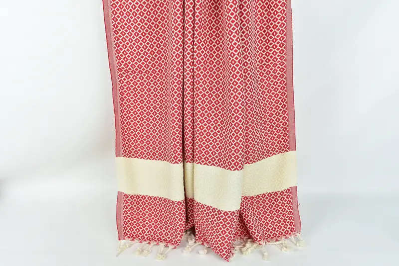 Holiday Towel, Wedding Day Gift For Bride, Peshtemal Towel USA, Gifts For Him, 70x40 Cotton Geometric Towel, Peshtemal Towel, Sand-resistant towel - 8
