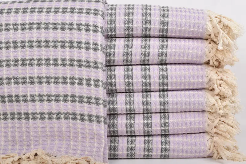 Bachelorette Party Favors, 92x78 Cotton Striped Mexican Design Towel, Boyfriend Christmas Gift, Decorative Blanket, Tablecloth, Family Gift Basket - 1