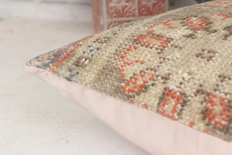 Turkish Pillow, Pillow Cover, Bed Pillow, 14x14 Red Cushion Case, Pillow for Couch, Christmas Cushion Case, Couch Pillow, Home Decor Pillow - 7