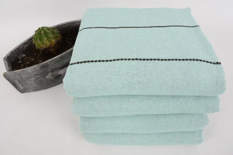Personalized Gift, 70x40 Cotton Striped Towel, Gift For Best Friend, Custom Towel Beach, Custom Wedding Gift, Embroidered Beach Towel, Hammam towel - 4