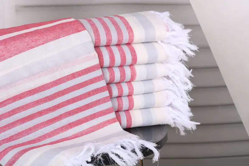 Bachelorette Party Gift, Bachelorette Party Decorations, Gift Boxes Towel, Organic towel, 68x40 Cotton Striped Towel, Embroidered Turkish Towel - 1