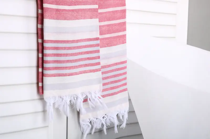 Bachelorette Party Gift, Bachelorette Party Decorations, Gift Boxes Towel, Organic towel, 68x40 Cotton Striped Towel, Embroidered Turkish Towel - 8