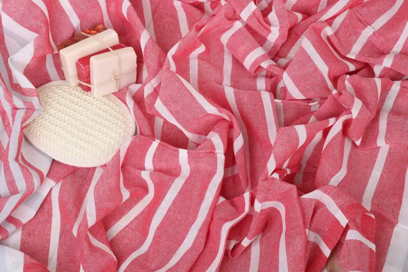 Bachelorette Party Gift, Bachelorette Party Decorations, Gift Boxes Towel, Organic towel, 68x40 Cotton Striped Towel, Embroidered Turkish Towel - 7