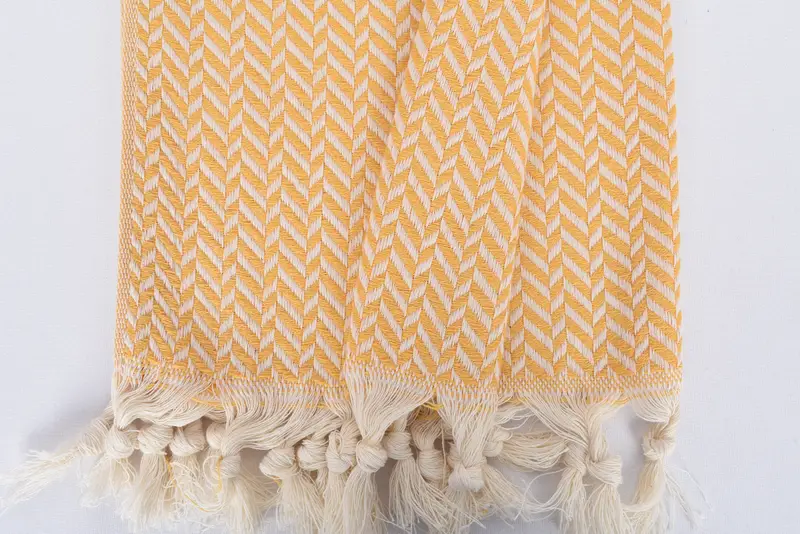 Bridesmaid Gifts, Kitchen Towel, Best Friend Gift, Wedding Gift For Bride, Monogram Turkish Bath Towel, 36x18 Cotton Chevron Towel, Wedding Favors - 8