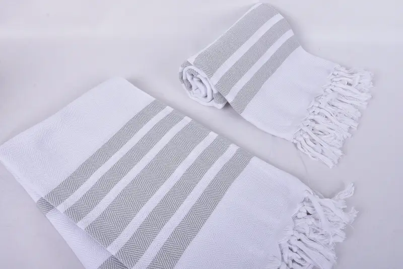 Gym Towel, Wedding Gifts Towel, Christmas Favors, Luxury Beach Towel, Personalized Gift, 70x40 Cotton Herringbone Towel, Personalized Wedding Gift - 7