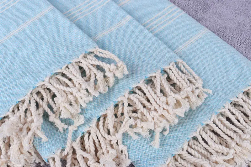 Personalized Gifts, Bridesmaid Gifts, Gift For Coworker, Bridal Shower Favors, Beach Theme Bachelorette Party Gifts, 70x40 Cotton Striped Towel - 5