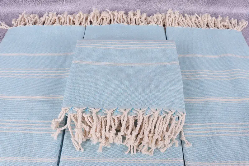 Personalized Gifts, Bridesmaid Gifts, Gift For Coworker, Bridal Shower Favors, Beach Theme Bachelorette Party Gifts, 70x40 Cotton Striped Towel - 4