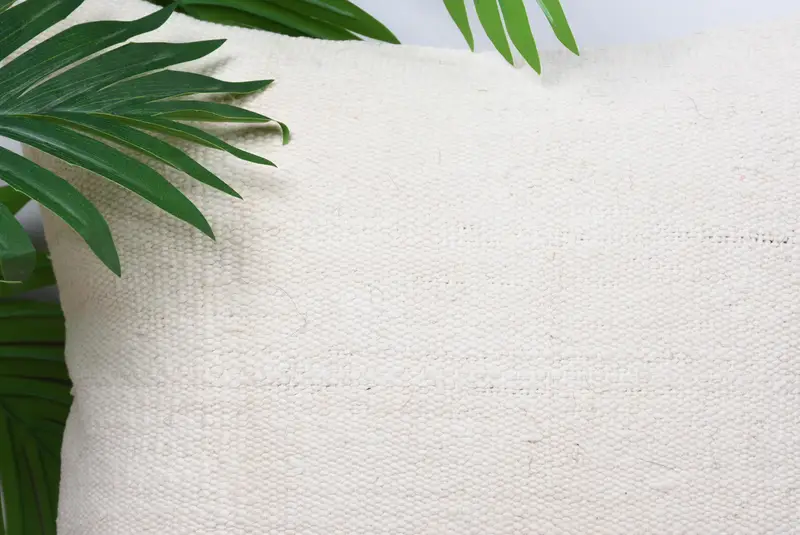 Cushion, Comfy Throw Pillow Case, 14x14 White Pillow Sham, Vintage Kilim Throw Pillow, Boho Pillow, Interior Designer Pillow - 2