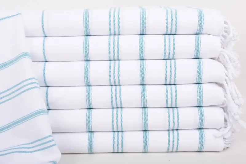 Monogrammed Hand Towel, Wedding Favors, Xmas Gifts, Bridal Shower Gift, 40x24 Cotton Striped Towel, Turkish Towel Hand Towel, Bachelorette Favor