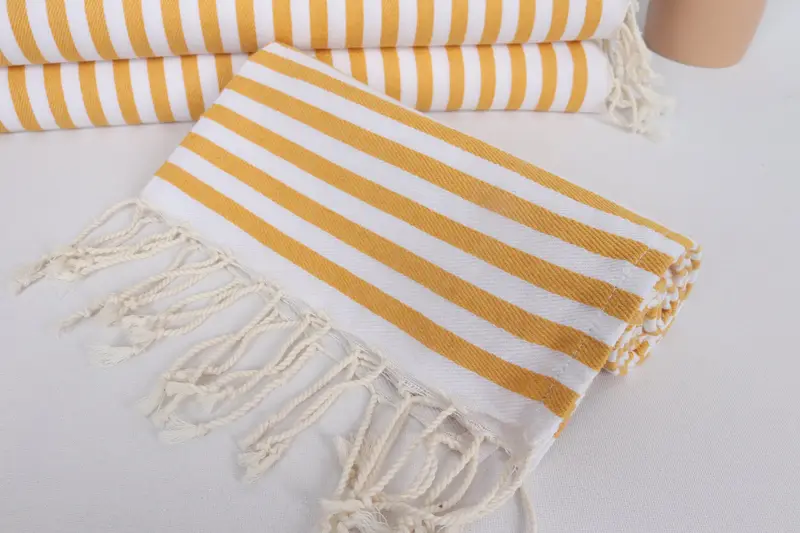 Monogram Kitchen Towel, Embroidery Towel, Personalized Hand Towel, Bachelorette Party Gifts, Personalized Kitchen Towel, 40x18 Cotton Striped Towel - 4