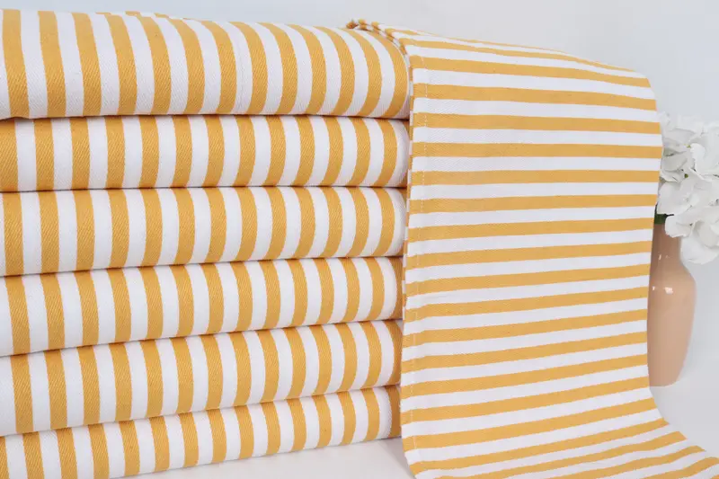 Monogram Kitchen Towel, Embroidery Towel, Personalized Hand Towel, Bachelorette Party Gifts, Personalized Kitchen Towel, 40x18 Cotton Striped Towel - 2