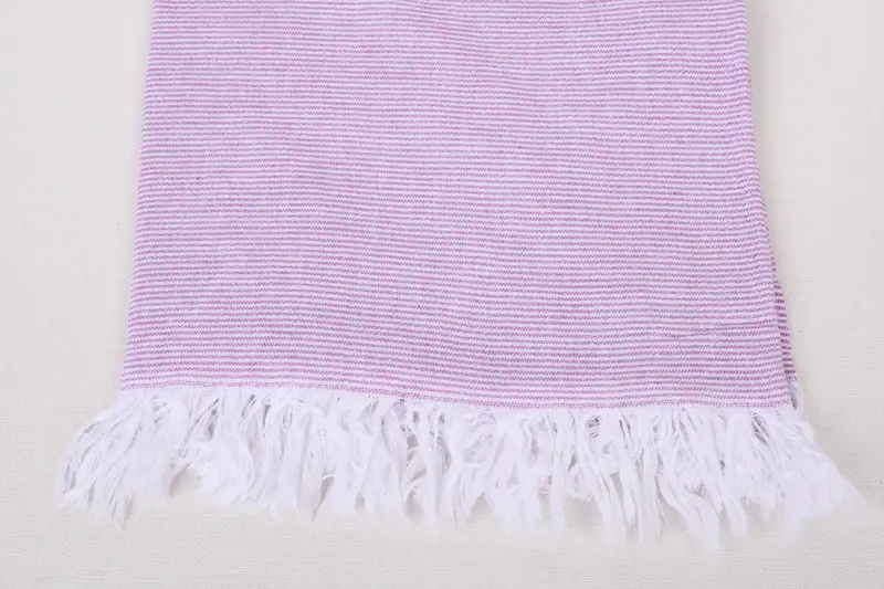 70x40 Cotton Striped Towel, Wedding Gift, Quick-dry towel, Bachelorette Towel, Maid Of Honor Gift, Kids Beach Towel, Bachelorette Party Favors - 3
