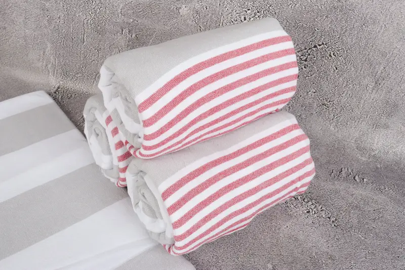 Bachelorette Party Gifts, Gifts For Him, 68x36 Cotton Striped Terry Towel, Quick-Dry Beach Towel, Wedding Gift Ideas, Turkish bath towel for spa - 7