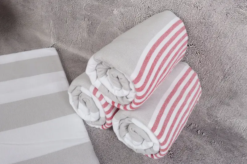 Bachelorette Party Gifts, Gifts For Him, 68x36 Cotton Striped Terry Towel, Quick-Dry Beach Towel, Wedding Gift Ideas, Turkish bath towel for spa - 8