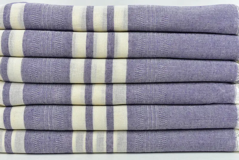 Thin towel, Bachelor Party Favors, 68x40 Cotton Striped Towel, Guest Towel, Wedding Favors, Personalized Wedding Gift, Gift Towel, Organic Towel - 2