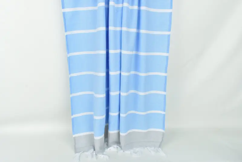 Monogram Beach Towel, 68x40 Cotton Striped Terry Towel, Luxury Turkish Bath Towel, Bachelorette Party Favor, Wedding Gifts Towel, Gifts For Him - 8