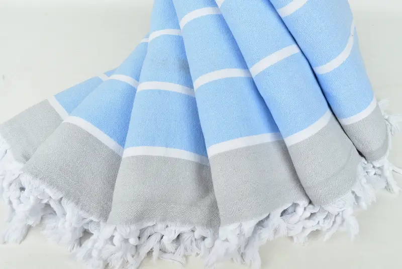 Monogram Beach Towel, 68x40 Cotton Striped Terry Towel, Luxury Turkish Bath Towel, Bachelorette Party Favor, Wedding Gifts Towel, Gifts For Him - 4