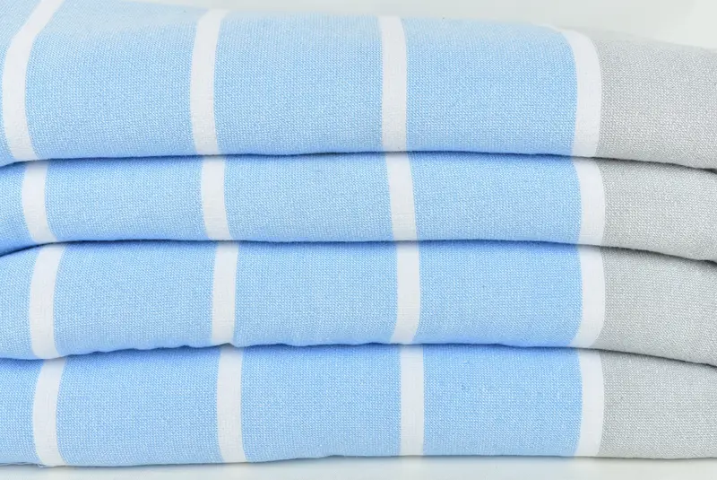 Monogram Beach Towel, 68x40 Cotton Striped Terry Towel, Luxury Turkish Bath Towel, Bachelorette Party Favor, Wedding Gifts Towel, Gifts For Him - 2