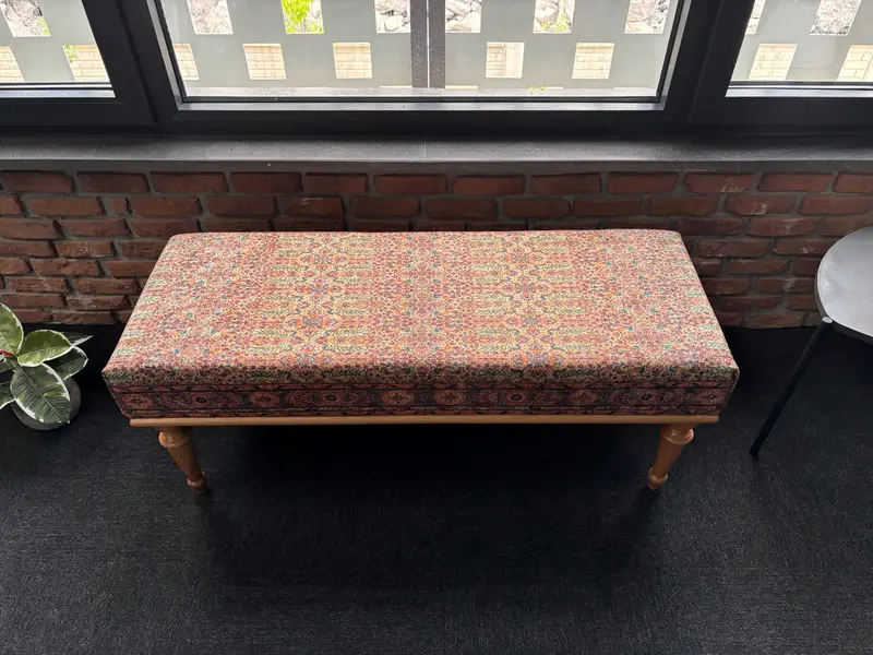 モジュール式ソファセット オットマン、キリム風ウールブレンド オットマン