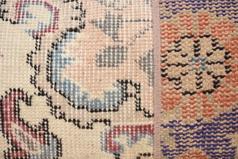 Pillow, Crochet Pattern Pillow Cover, 12x43 Beige Cushion Case, Kilim Rug Pillow Case, Pillow for Couch, Vintage Kilim Throw Pillow, Pillow for Sofa - 2