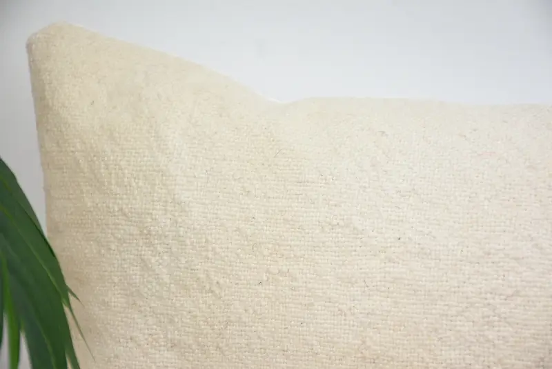 Home Decor Pillow, Pillow for Sofa, Cozy Throw Cushion, Cushion, Outdoor Cushion Case, Vintage Pillow, Patio Pillow Cover, 8x16 White Cushion - 2