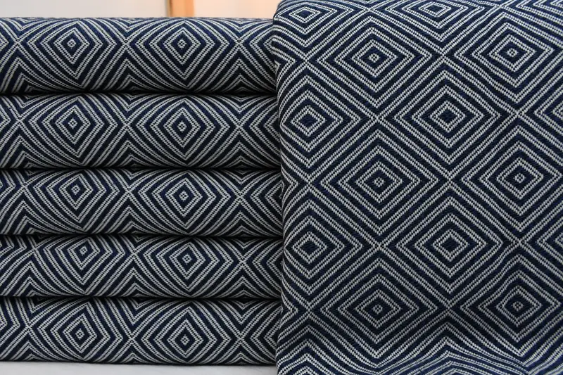 92x80 Cotton Diamond Towel, Personalized Bridesmaid Gift, Custom Wedding Gifts, Personalized Blanket, Decorative Blanket, Girl Trip Party Favor - 3