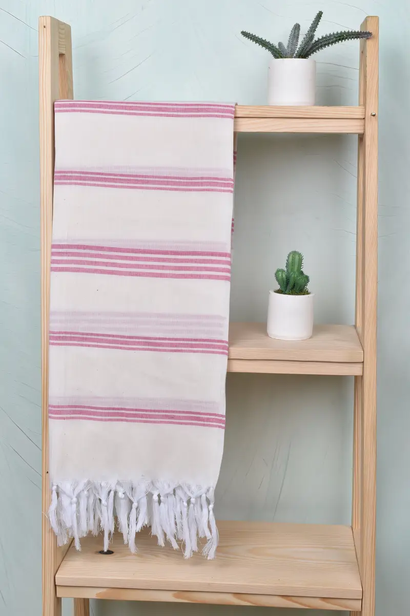 Custom Wedding Gift From Bridesmaid, 70x40 Cotton Striped Towel, Custom Towel, Kids Beach Towel, Bath towel, Bridal Shower Gift, Wedding Shower Gift - 8