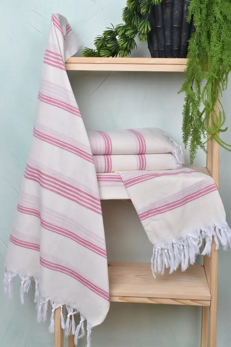 Custom Wedding Gift From Bridesmaid, 70x40 Cotton Striped Towel, Custom Towel, Kids Beach Towel, Bath towel, Bridal Shower Gift, Wedding Shower Gift - 6