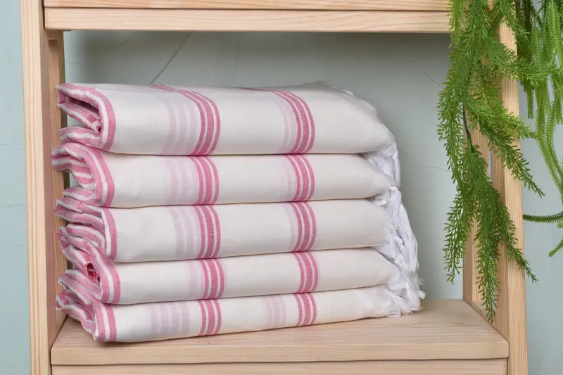 Custom Wedding Gift From Bridesmaid, 70x40 Cotton Striped Towel, Custom Towel, Kids Beach Towel, Bath towel, Bridal Shower Gift, Wedding Shower Gift - 2