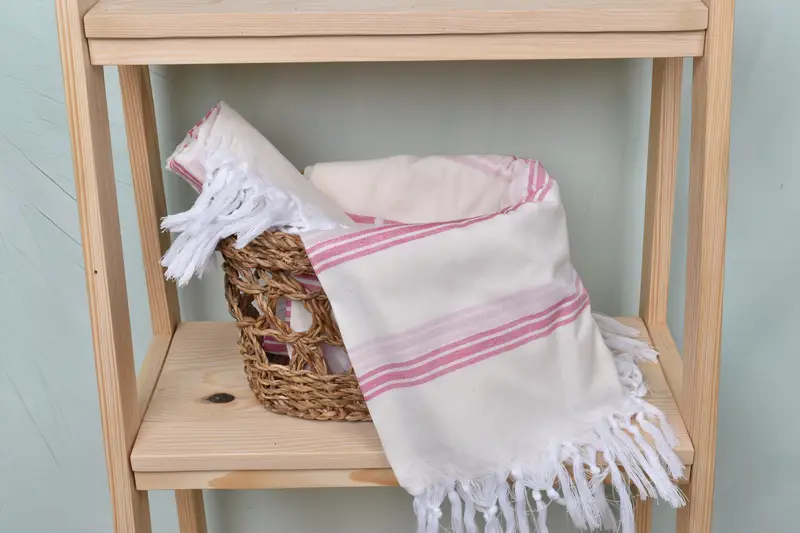 Custom Wedding Gift From Bridesmaid, 70x40 Cotton Striped Towel, Custom Towel, Kids Beach Towel, Bath towel, Bridal Shower Gift, Wedding Shower Gift - 4