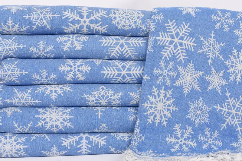 Custom Towel, Gift Towel, Bachelor Bachelorette Party Favors, Best Wedding Gift, 80x40 Cotton Snow Design Towel, Gym Towel, Quick-dry peshtemal - 3